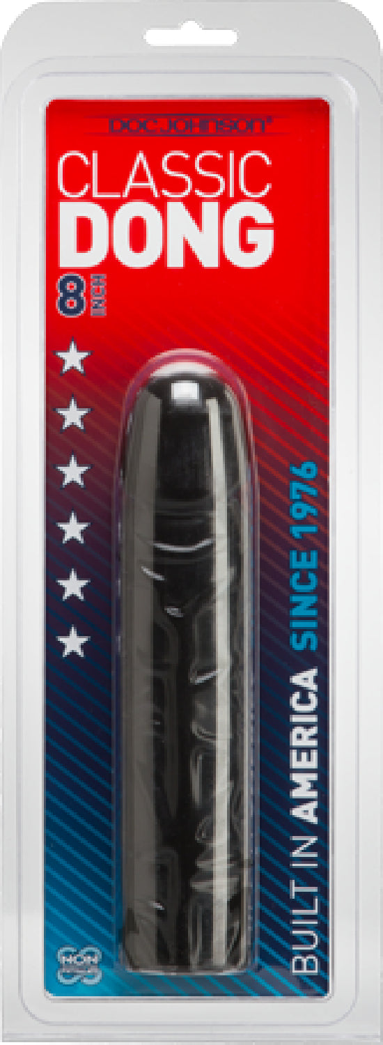 Doc Johnson Classic 8 Inch Dong – Lifelike Textured Silicone Dong > Dildos > Realistic Dildos - Tophatter Daily Deals