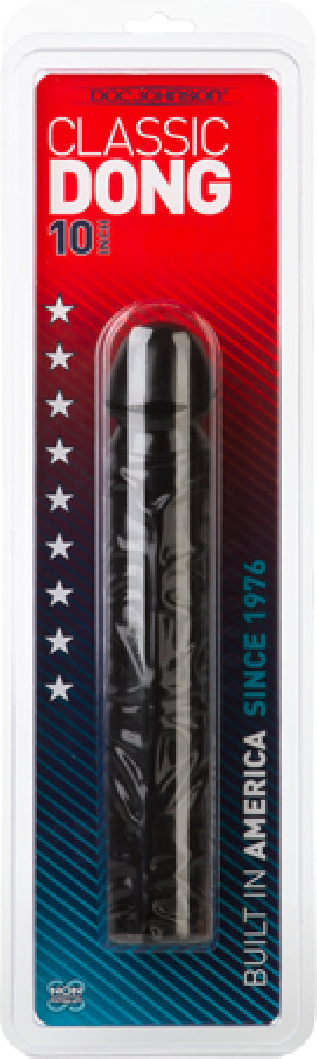 Doc Johnson Classic Dong 10 Inch – Phthalate-Free Body-Safe Dong > Dildos > Large Dildos - Tophatter Daily Deals