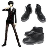 Persona 5 Protagonist Akira Kurusu Ren Amamiya Black Cosplay Shoes Shoes/Boots - Tophatter Daily Deals