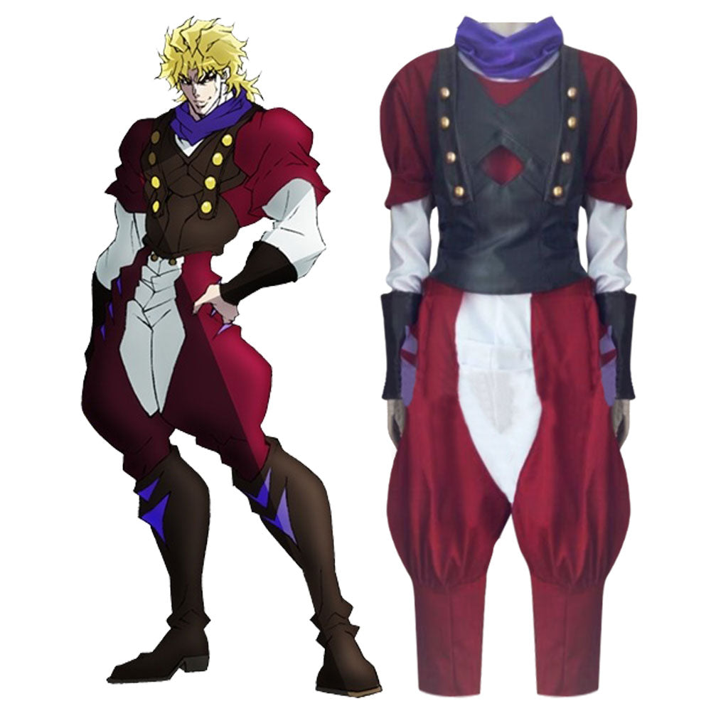 JoJo's Bizarre Adventure: Phantom Blood Dio Brando Cosplay Costume Costume - Tophatter Daily Deals