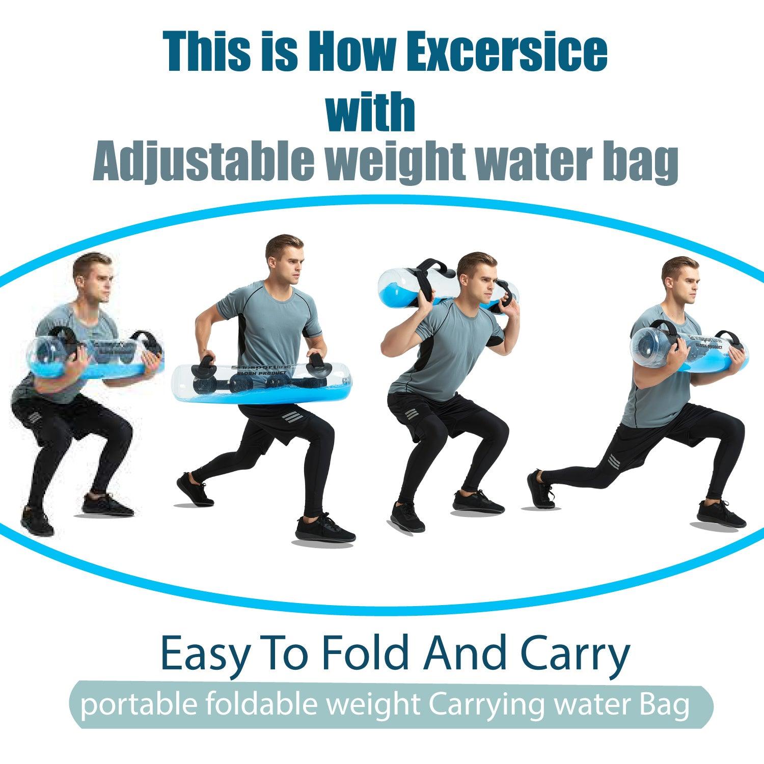Weight Water Bag - Home Gym Workouts Equipment Exercise & Fitness - Tophatter Daily Deals