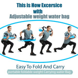 Weight Water Bag - Home Gym Workouts Equipment Exercise & Fitness - Tophatter Daily Deals