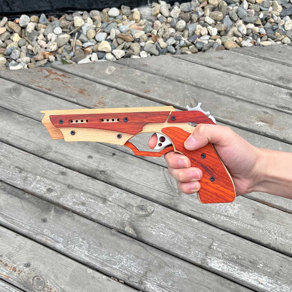 Hunting Eagle Rubber Band Gun Model Kit - Tophatter Daily Deals