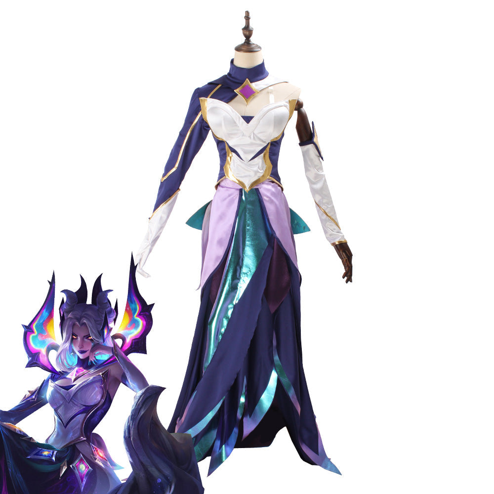 League of Legends Star Guardian Morgana Star Nemesis The Fallen Cosplay Costume Costume - Tophatter Daily Deals