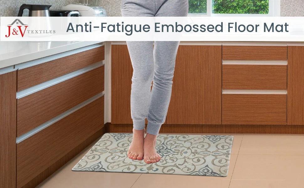 20"x39" Anti-Fatigue Embossed Floor Mat (RUSTIC MEDALLION) Anti-Fatigue Mats - Tophatter Daily Deals