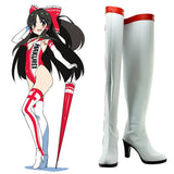 Touhou Project Black Hakurei Reimu White Shoes Cosplay Boots Shoes/Boots - Tophatter Daily Deals
