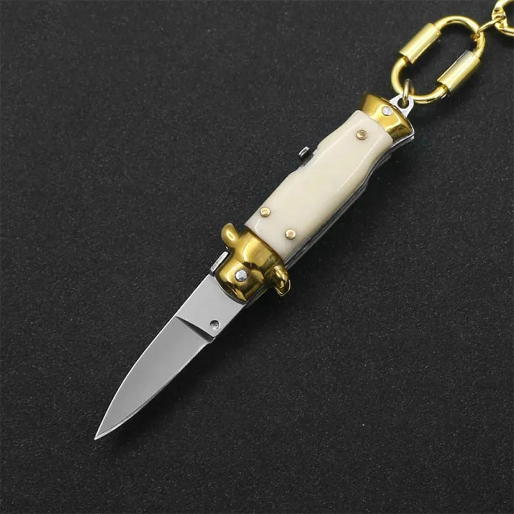 Mini ltalian Stiletto AKC Switch Blade Express Keychain - Tophatter Daily Deals