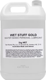Wet Stuff Gold – Long-Lasting Clear Water-Based Lubricant > Lube > Water Based - Tophatter Daily Deals