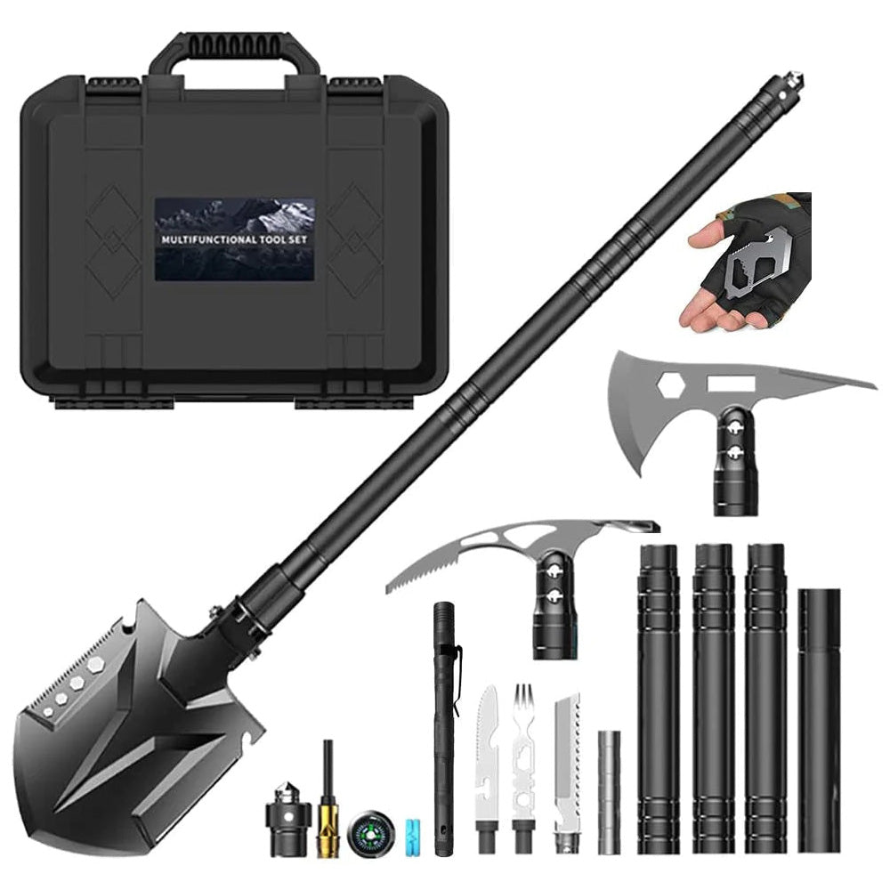 Camping Shovel & Axe Kit - Tophatter Daily Deals