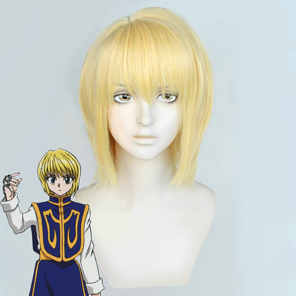 Hunter X Hunter Kurapika Golden Cosplay Wig Wig - Tophatter Daily Deals