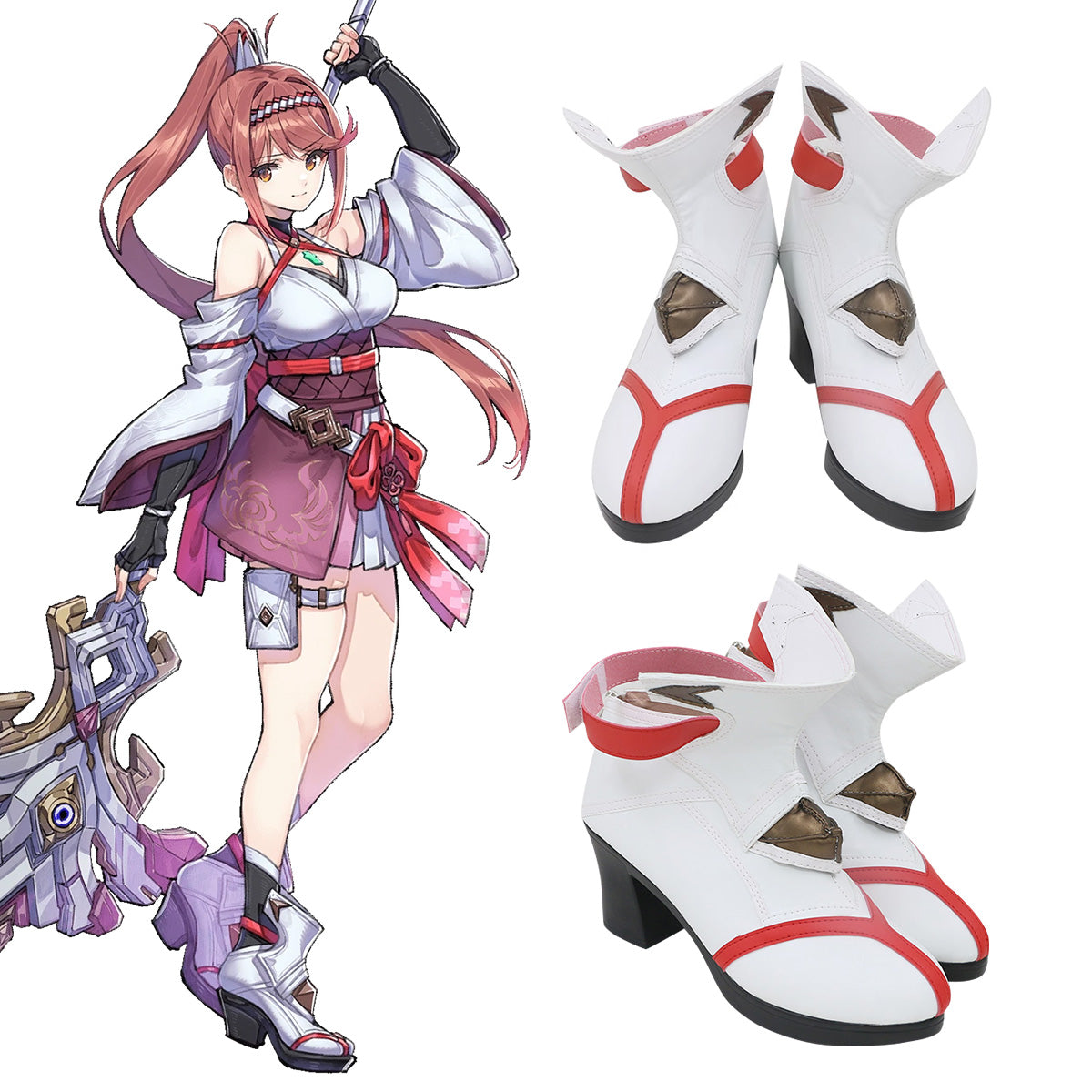 Xenoblade Chronicles 3 Glimmer Cosplay Shoes Shoes/Boots - Tophatter Daily Deals