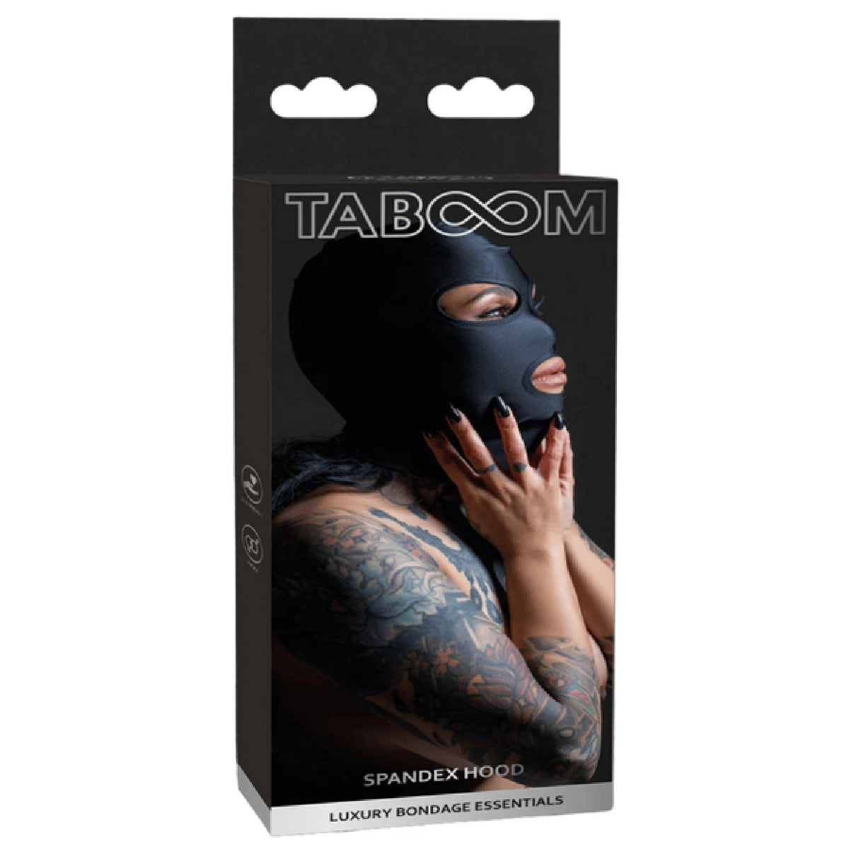 TABOOM Spandex Hood – Comfortable Stretchy Hood with Eye and Mouth Openings > Bondage Gear > Bondage Hoods - Tophatter Daily Deals