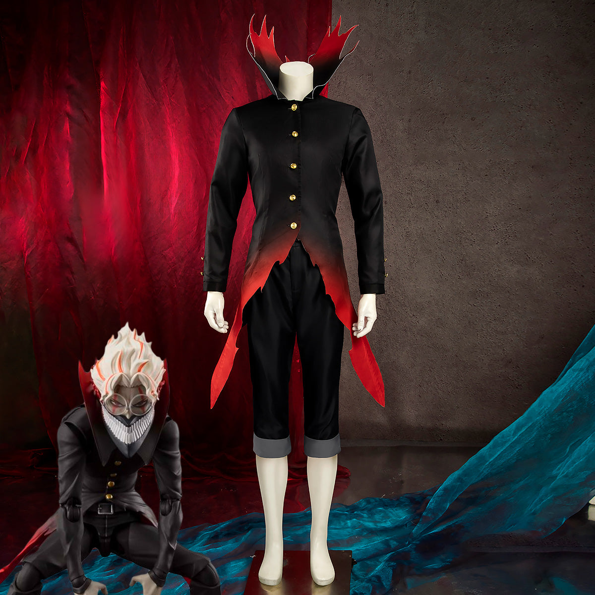 Dandadan Ken Takakura Okarun Cosplay Costume Costume - Tophatter Daily Deals