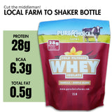 Whey Protein Isolate with Organic Vanilla Health & Wellness - Tophatter Daily Deals