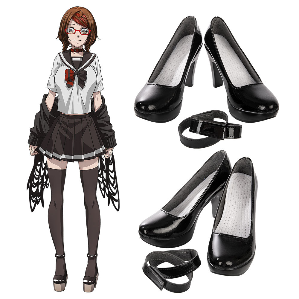 Dead Mount Death Play Misaki Sakimiya Black Cosplay Shoes Shoes/Boots - Tophatter Daily Deals