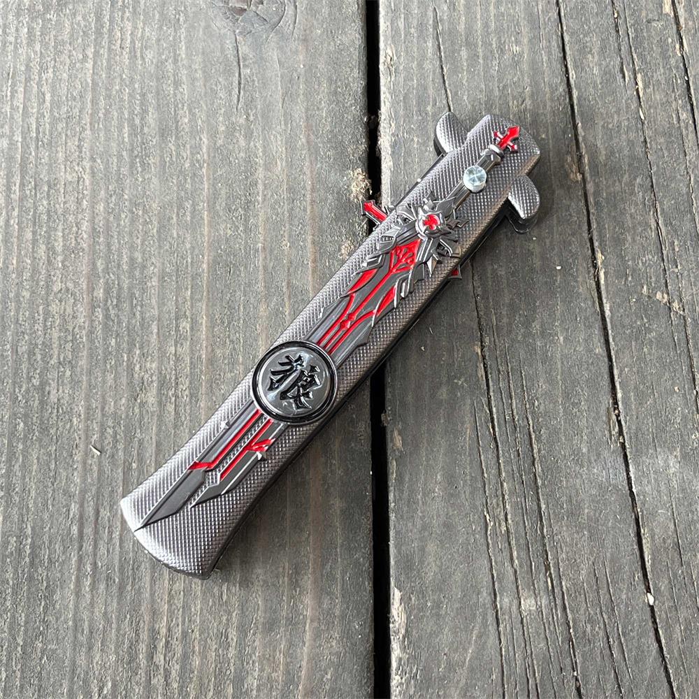 Wolf's Gravestone Game Folding Knife Trainer Replica - Tophatter Daily Deals