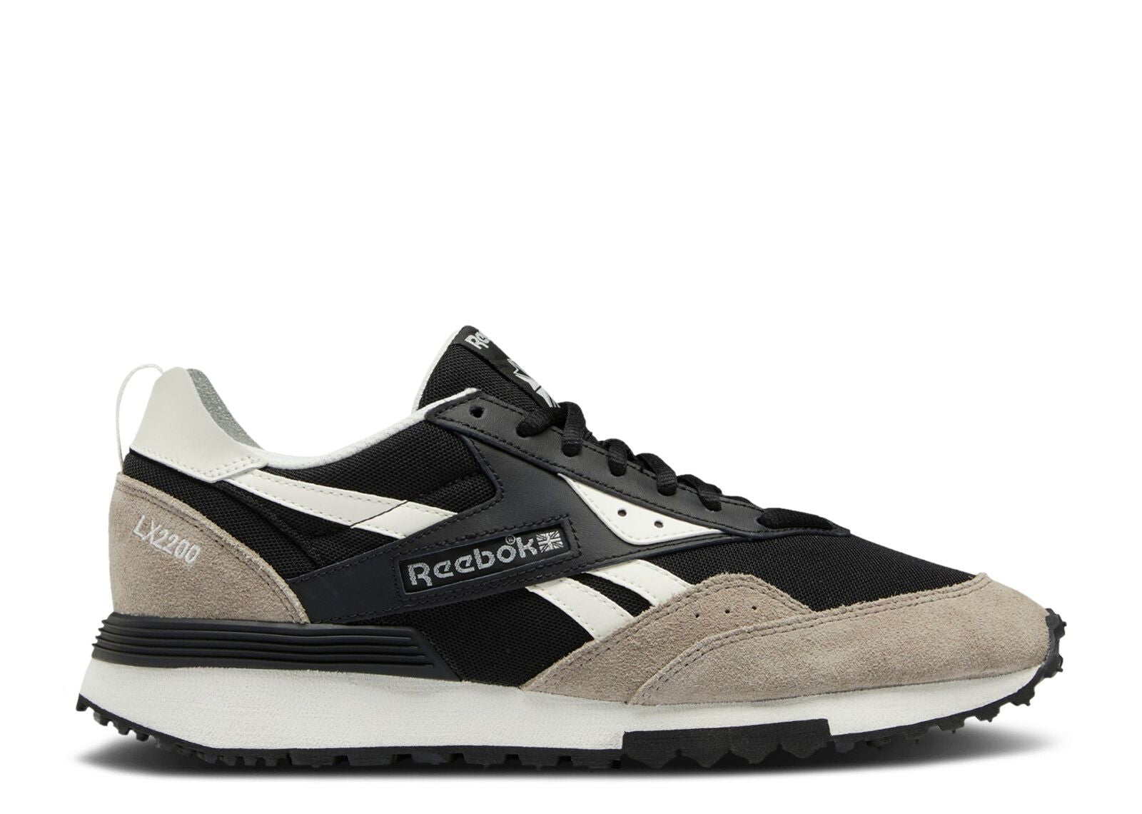 Reebok Men's Lx2200 Shoes - Cblack/Bougry/Chalk Cblack Bougry Chalk Footwear - Tophatter Daily Deals