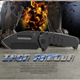 Tactical Straight Knife - Tophatter Daily Deals