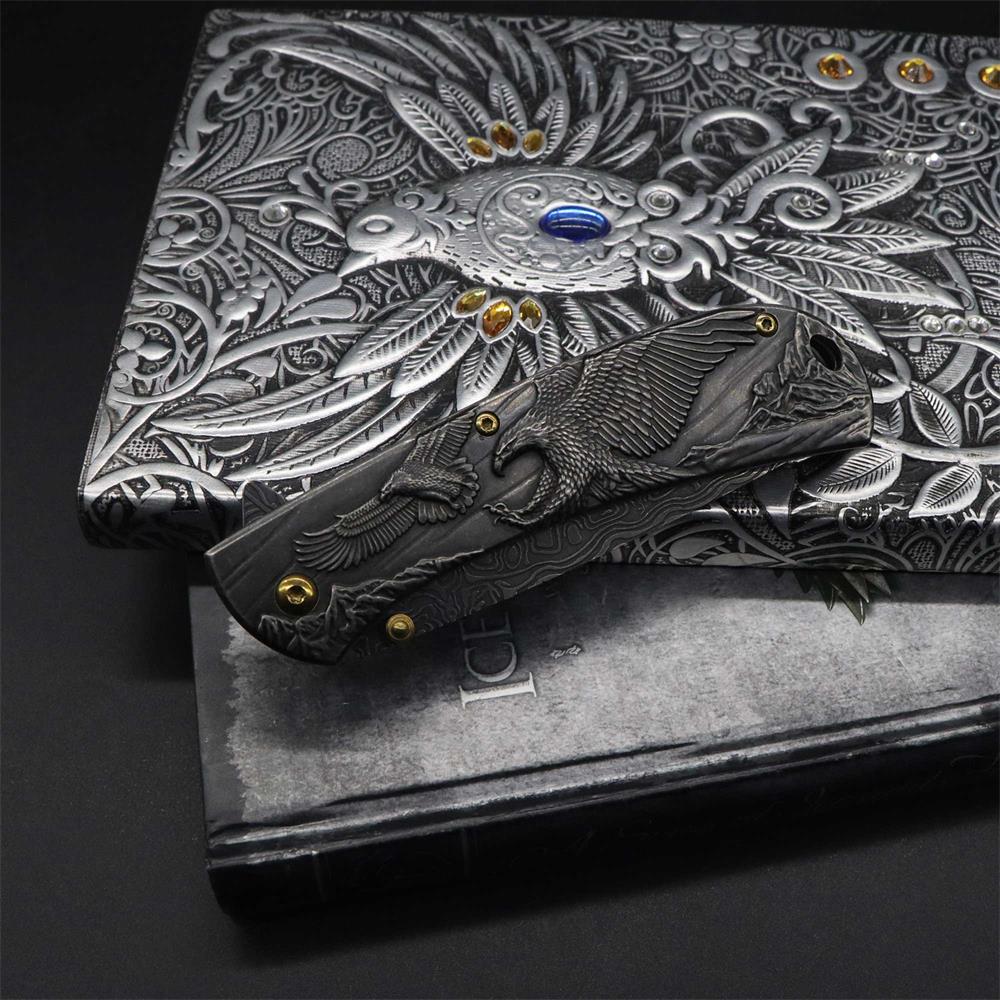 Flying Hawk Folding Knife - Tophatter Daily Deals