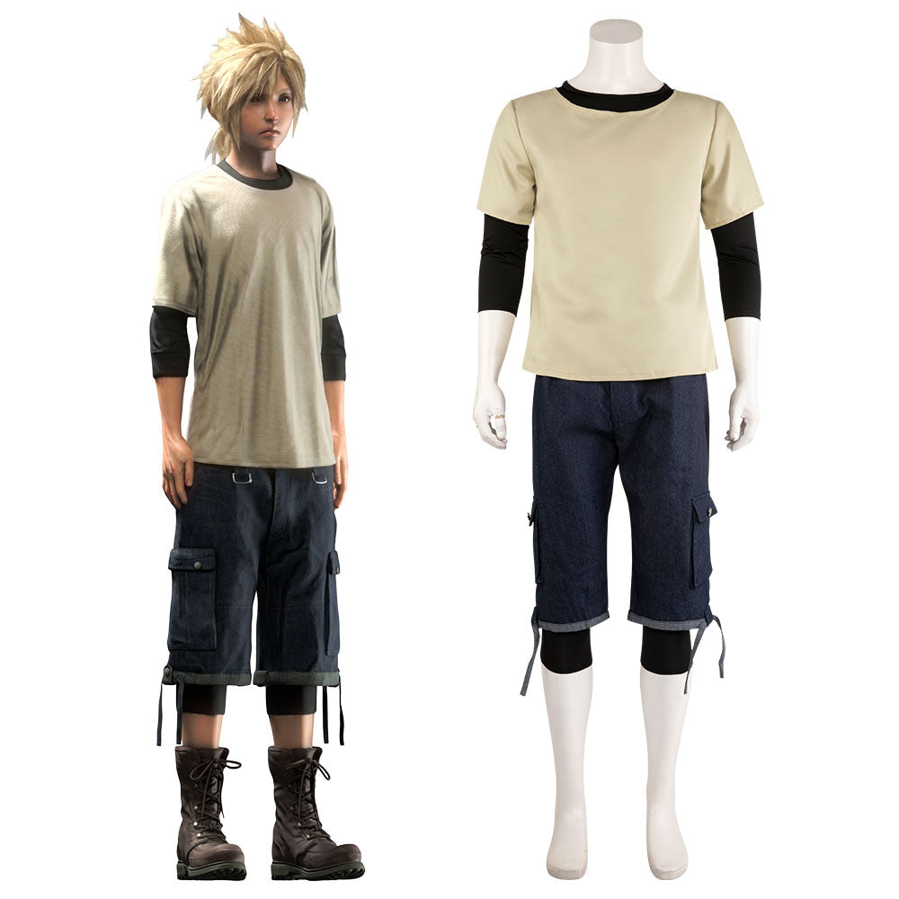 Final Fantasy VII Remake Cloud Strife 14 Years Old Cosplay Costume - Tophatter Daily Deals