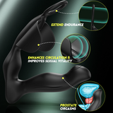 Acmejoy Elysium - Vibrating Heating Prostate Massager Anal Toys - Tophatter Daily Deals