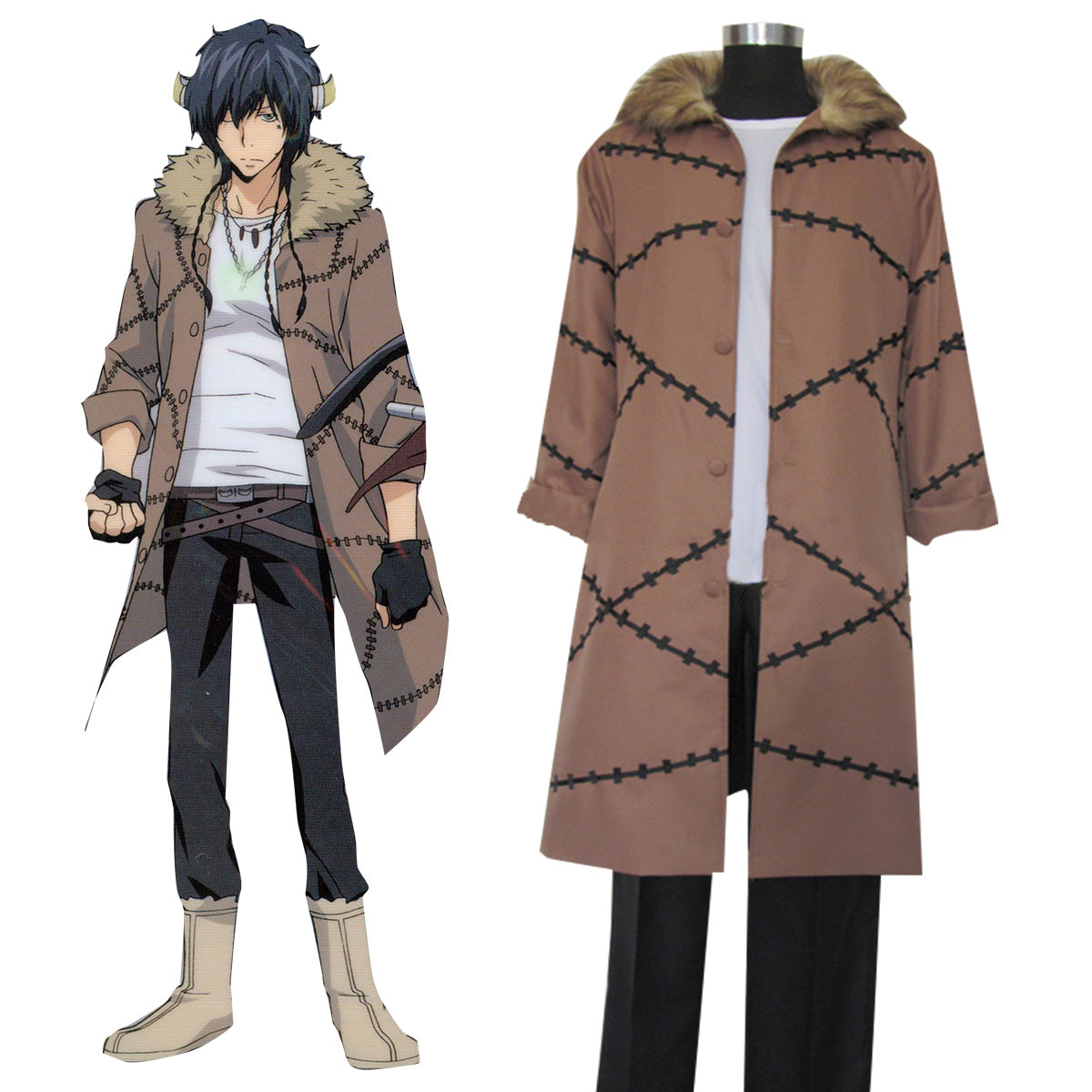 Katekyo Hitman Reborn! Lambo 20 Years Later Cosplay Costume - Tophatter Daily Deals