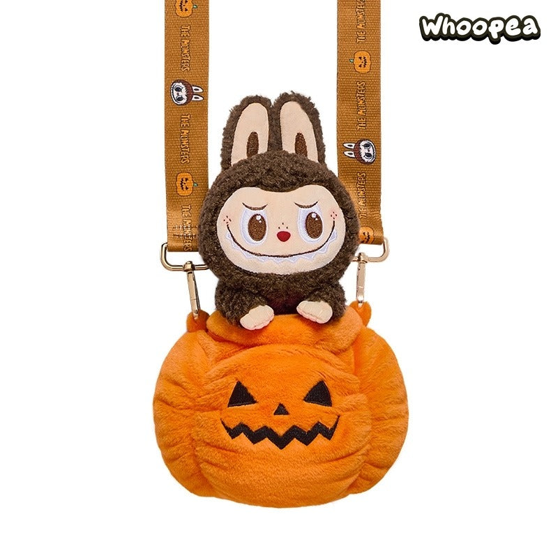 LABUBU Halloween Magic of Pumpkin Series Plush Mini Bag, POP LAND Limited 1 BAG - Tophatter Daily Deals