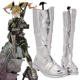 Kaiju No. 8 Kikoru Shinomiya Silver Shoes Cosplay Boots Shoes/Boots - Tophatter Daily Deals