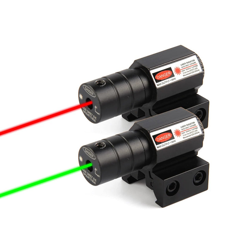 Laser Pistol Scope 11/20mm Picatinny Rail Mount - Tophatter Daily Deals