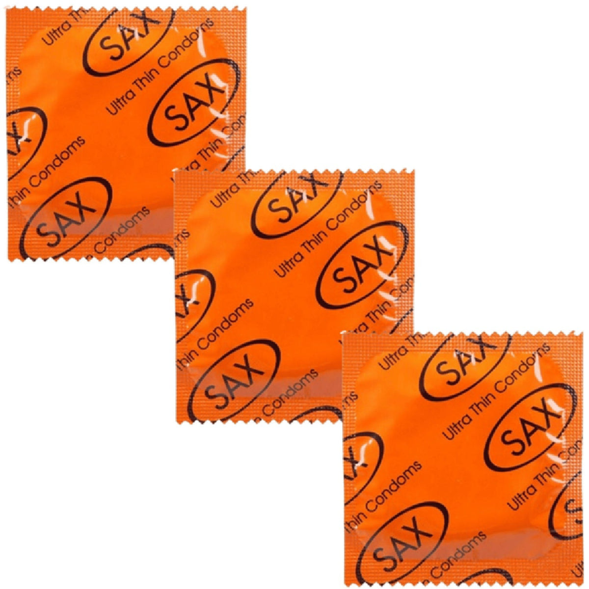 Sax Ultra Thin Condoms – 53mm Nominal Width Regular Latex Condoms Bulk Pack > Essentials > Condoms - Tophatter Daily Deals