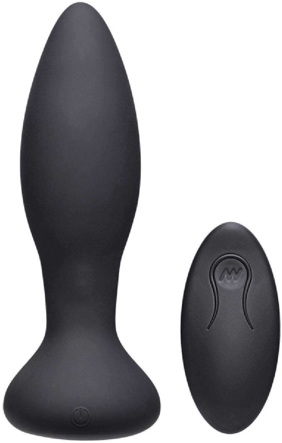 Vibe - Experienced - Rechargeable Silicone Anal Plug With Remote (Black) > Anal Range > Vibrating Butt Plugs - Tophatter Daily Deals