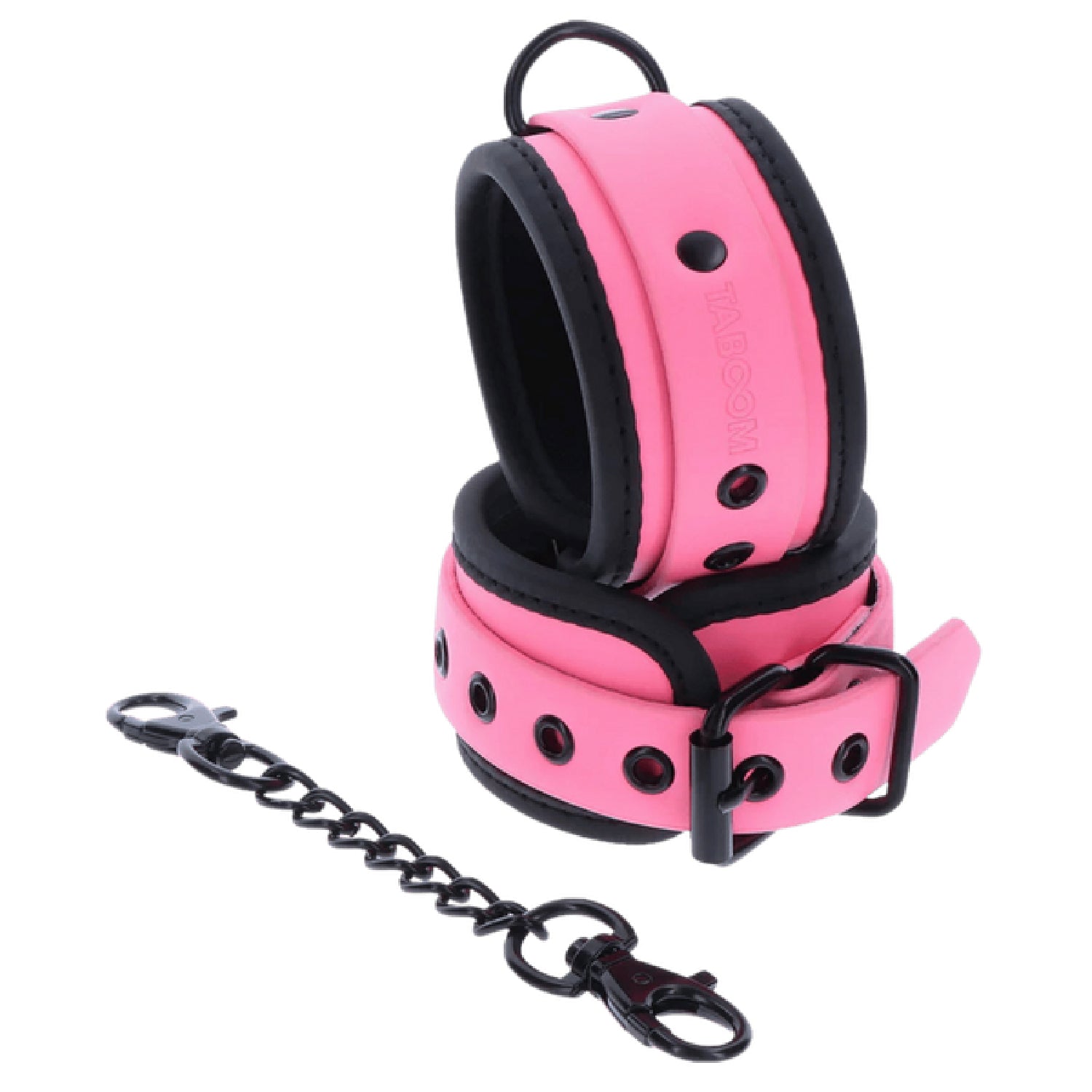 Taboom Glow Wrist Cuffs – Glow-in-the-Dark BDSM Wrist Restraints > Bondage Gear > Restraints - Tophatter Daily Deals