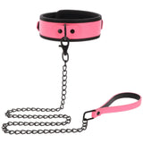 Taboom Glow In The Dark Collar And Chain Leash – BDSM Collar And Leash Set > Bondage Gear > Collars & Leashes - Tophatter Daily Deals