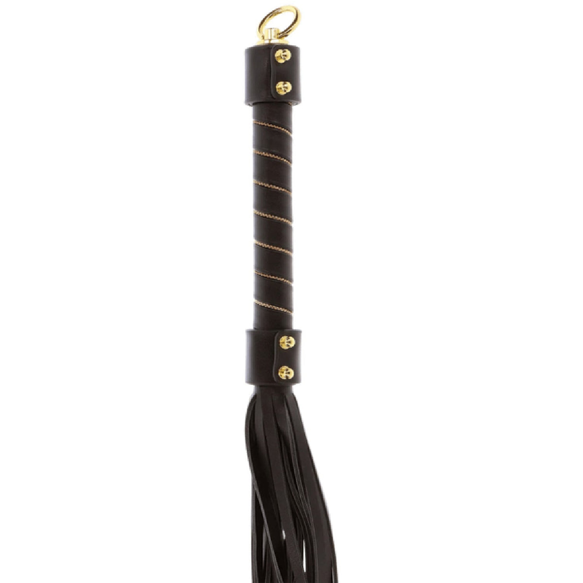 Taboom Studded Whip – Lightweight Vegan PU Leather Bondage Whip > Bondage Gear > Whips & Floggers - Tophatter Daily Deals