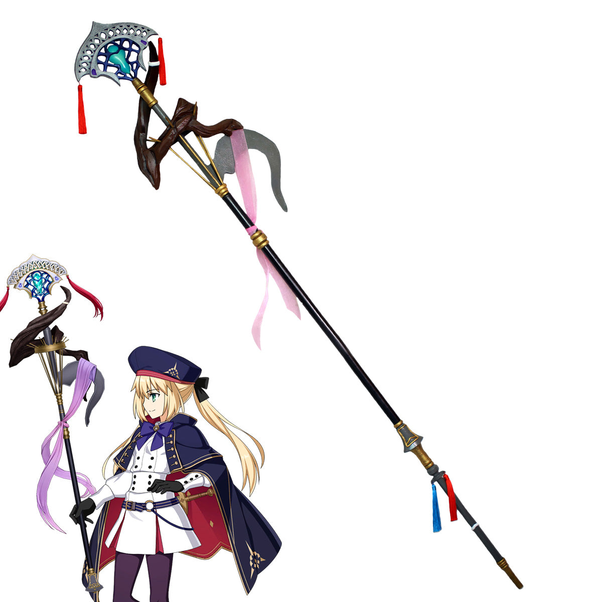 Fate Grand Order FGO Caster Artoria Pendragon Stage 2 Cosplay Weapon Prop Prop - Tophatter Daily Deals
