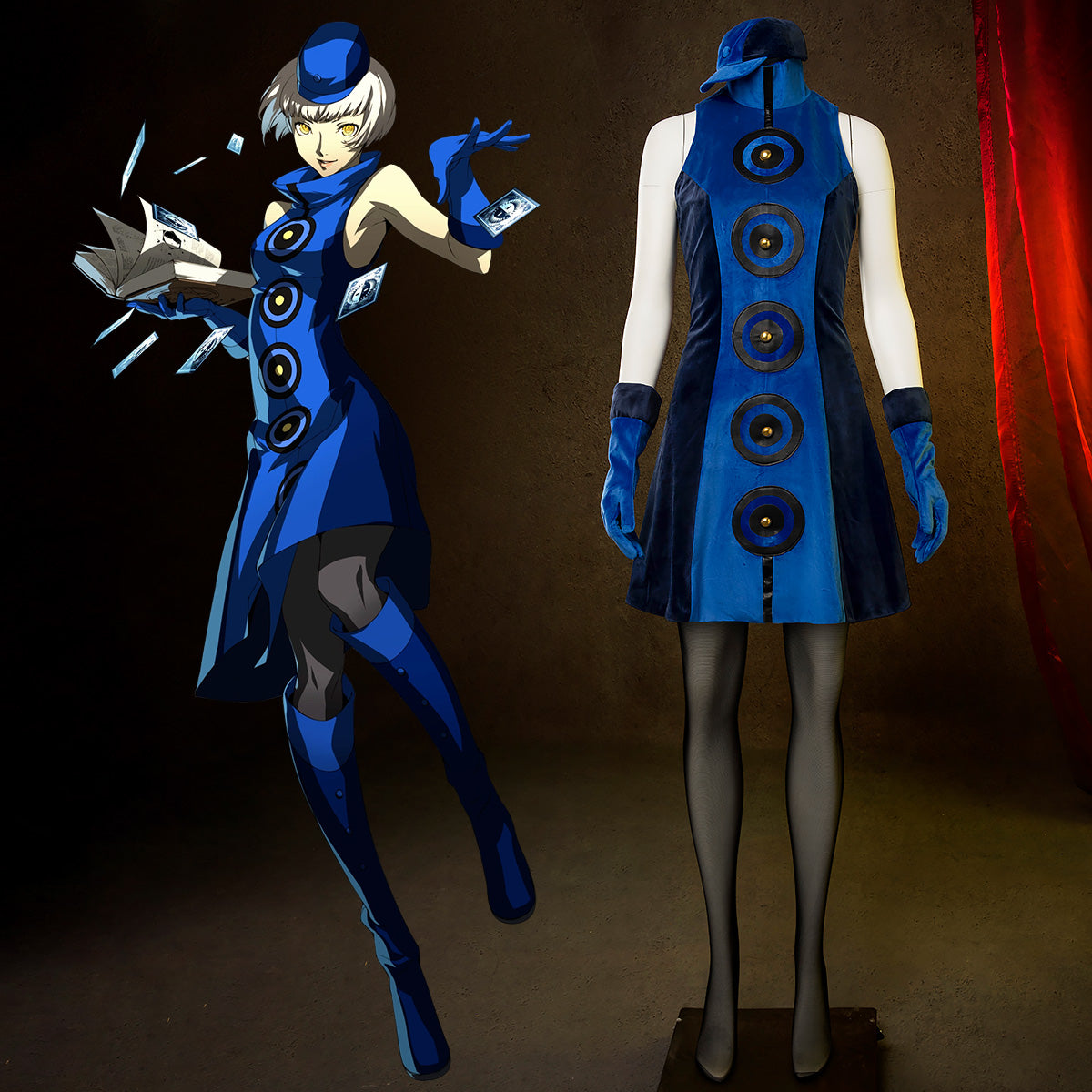 Persona 3 Elizabeth Cosplay Costume Costume - Tophatter Daily Deals