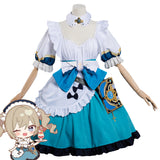 Genshin Impact x Sweets Paradise Barbara Maid Cosplay Costume Costume - Tophatter Daily Deals