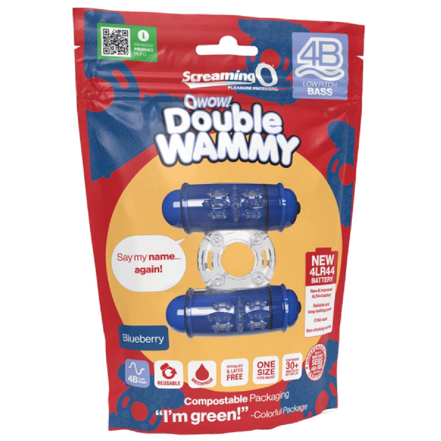 Double Wammy 4B Low Pitch Bass > Sex Toys > Couples Toys - Tophatter Daily Deals