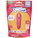 Demon 4B Low Pitch Bass – Deep-Rumbling 5-Speed Vibrator with Silicone Horns > Vibrators > Mini Vibrators - Tophatter Daily Deals