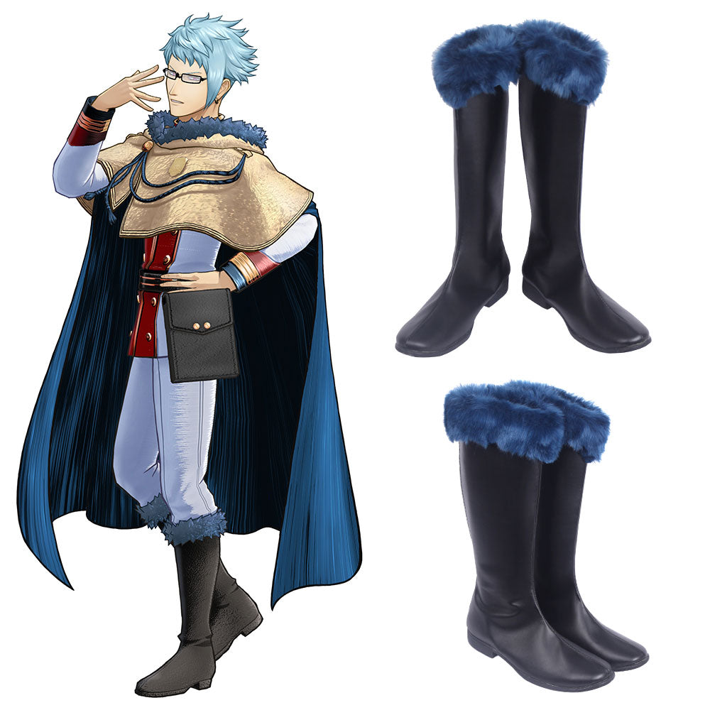 Black Clover Klaus Lunette Black Shoes Cosplay Boots Shoes/Boots - Tophatter Daily Deals