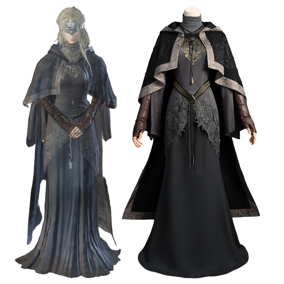 Dark Souls III 3 Fire Keeper Firekeeper Halloween Premium Edition Cosplay Costume Costume - Tophatter Daily Deals