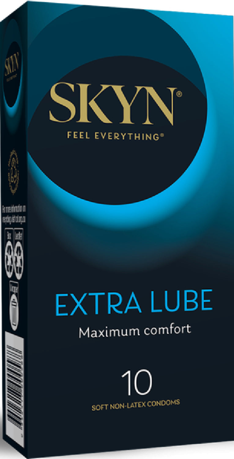 Skyn Extra Lubricated Condoms – Ultra Smooth Long-Lasting 10 Pack > Essentials > Condoms - Tophatter Daily Deals
