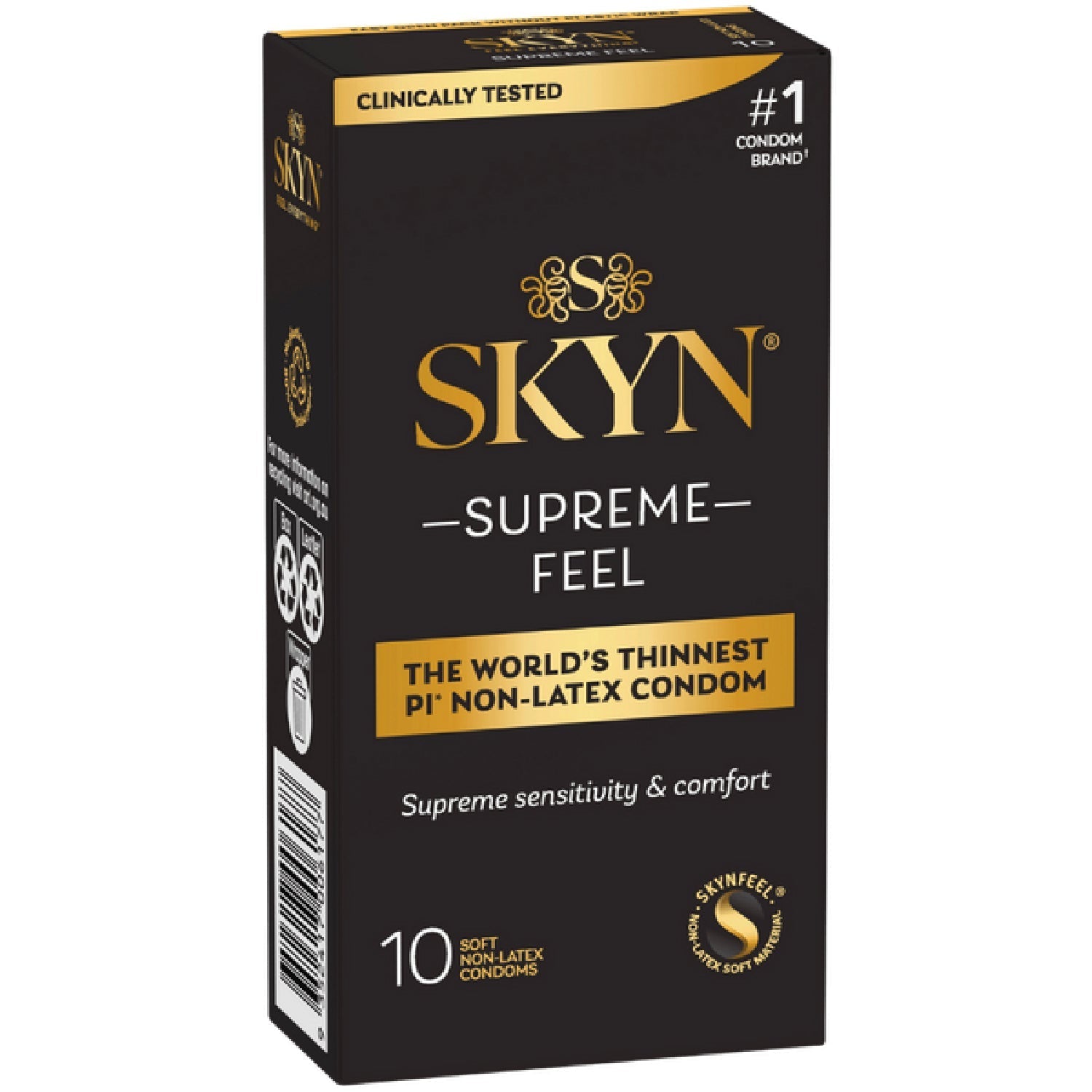 Skyn Supreme Feel – Ultra-Thin Polyisoprene Condoms 10 Pack > Essentials > Condoms - Tophatter Daily Deals