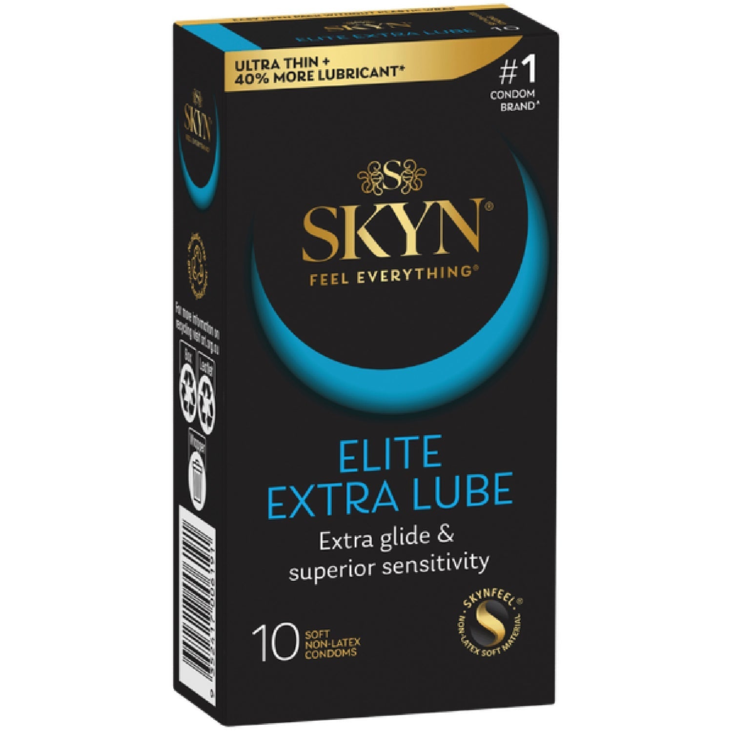 Skyn Elite Extra Lube – Condom 10 Pack > Essentials > Condoms - Tophatter Daily Deals