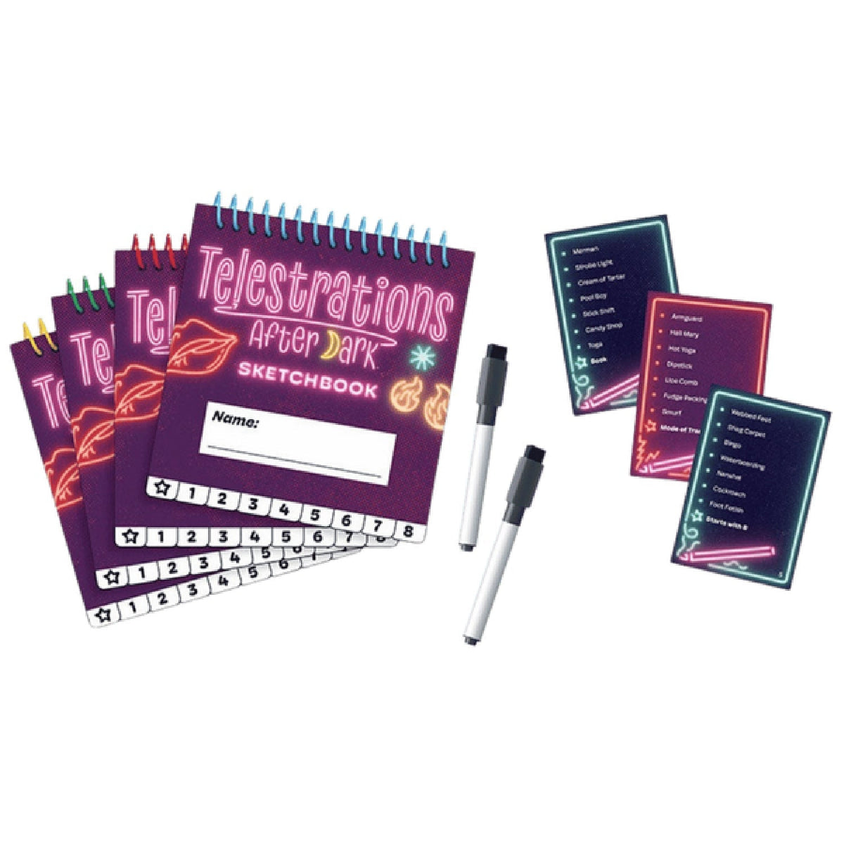 Telestrations After Dark – Adult Party Game for 4-8 Players Ages 17+ > Novelties > Card Games - Tophatter Daily Deals