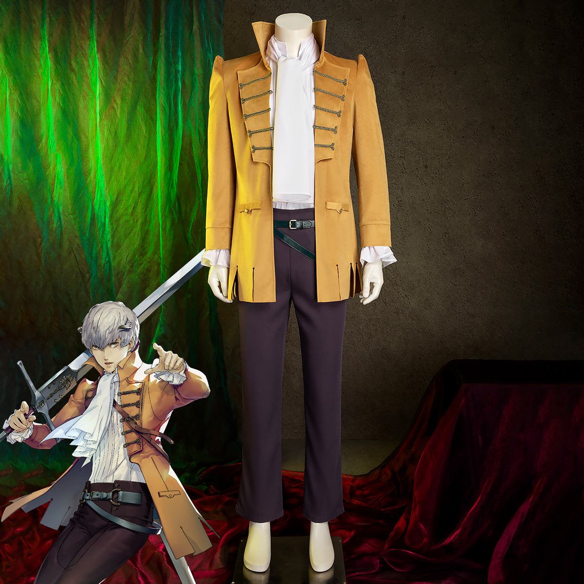 Metaphor: ReFantazio Strohl Cosplay Costume - Tophatter Daily Deals