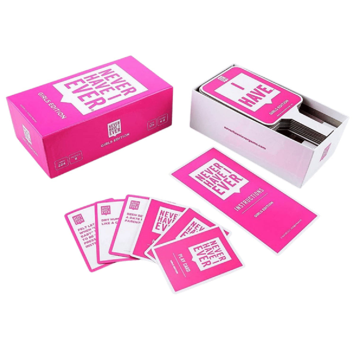 Never Have I Ever Girls Edition – Party Game > Novelties > Card Games - Tophatter Daily Deals