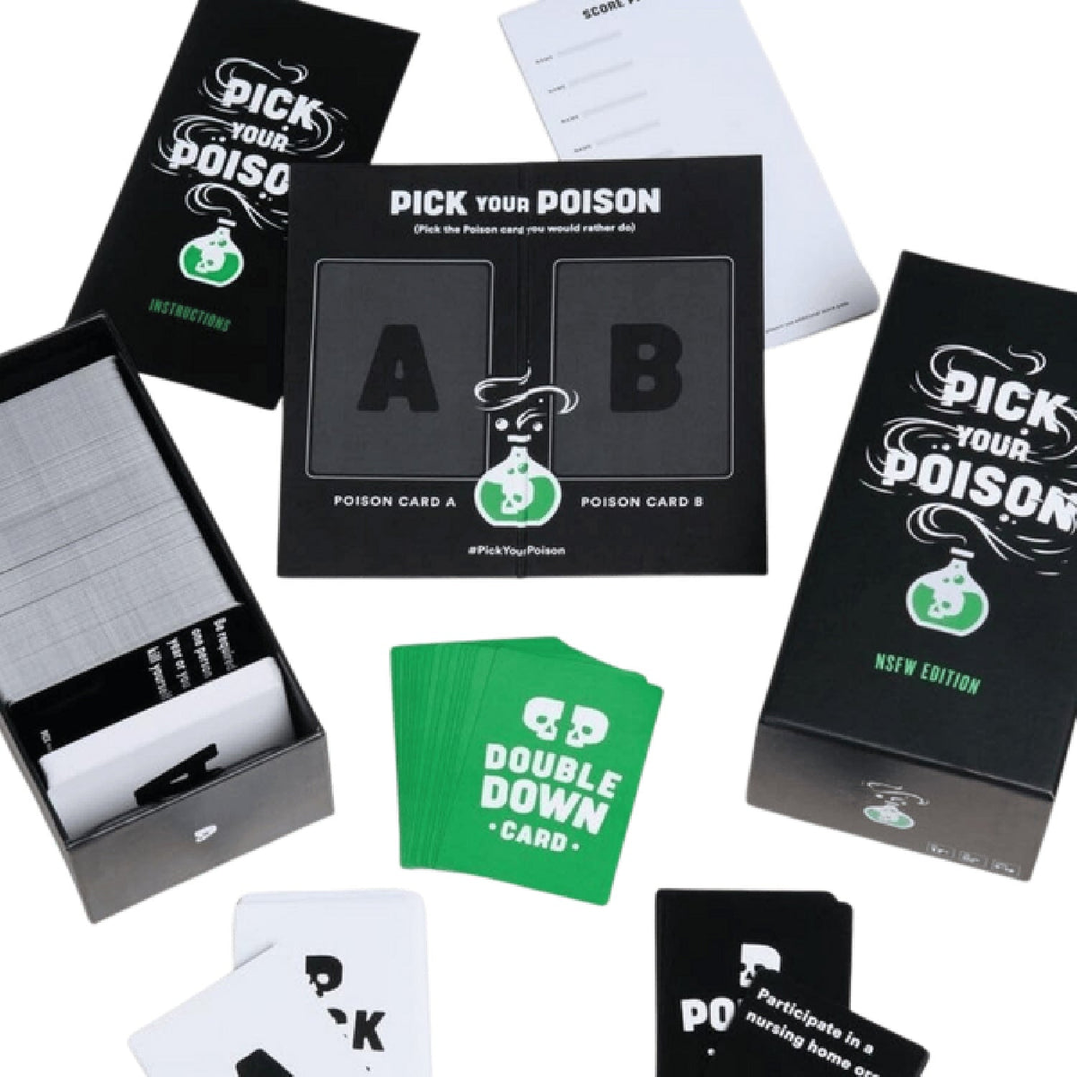 Pick Your Poison After Dark Edition – Adult Party Game > Novelties > Card Games - Tophatter Daily Deals