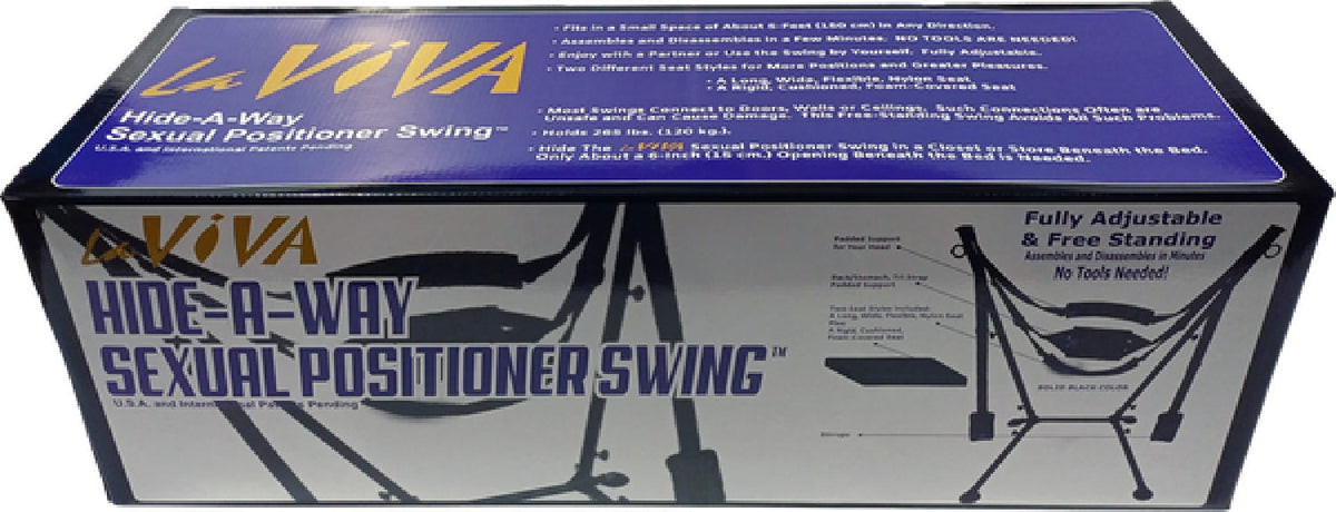 LaViva Hide-A-Way – Free Standing Sexual Positioner Swing > Sex Toys > Swings & Slings - Tophatter Daily Deals