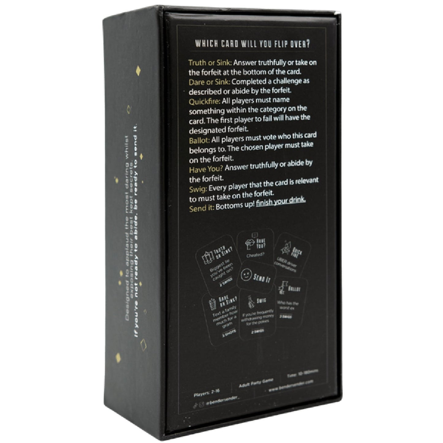 Bender Sender – Social Drinking Game for 2-10 Players Party Game > Novelties > Card Games - Tophatter Daily Deals